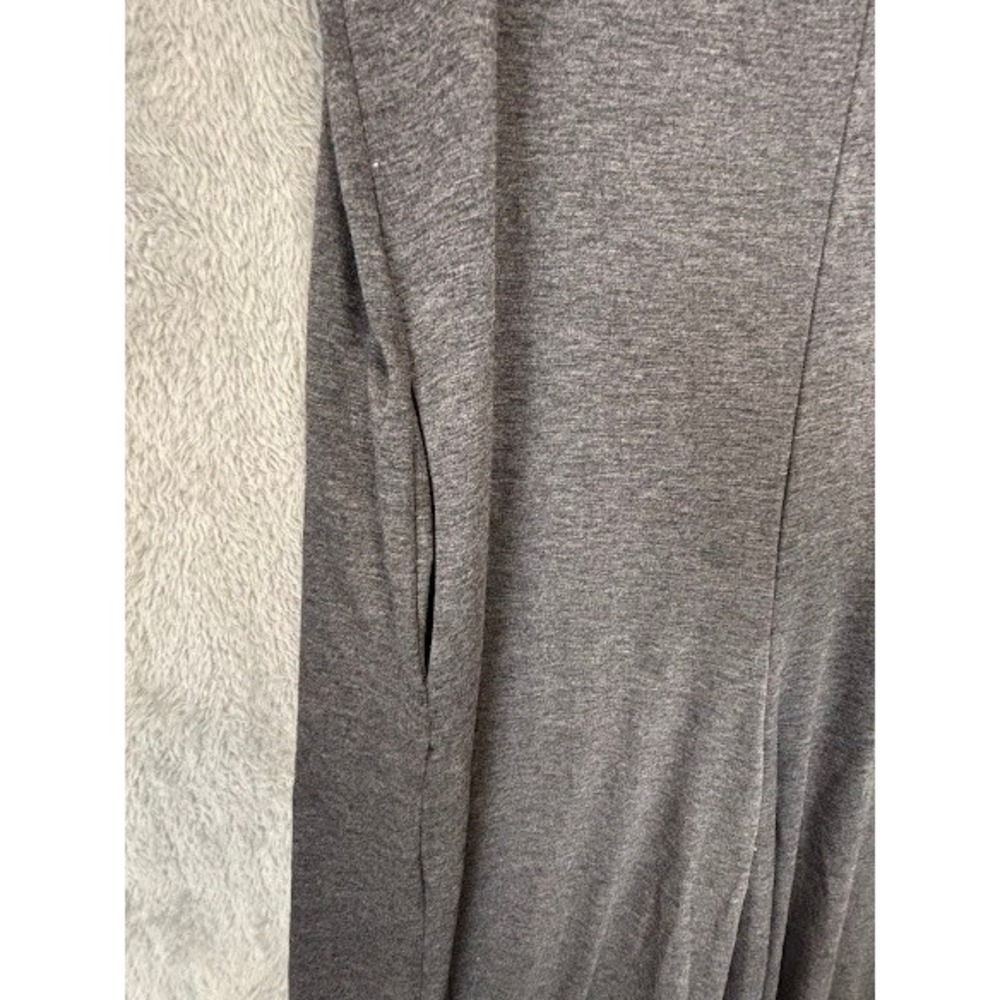 Three Bird Nest Charcoal Gray Wide Leg Sleeveless Jumpsuit XL NWT Loungewear - Picture 7 of 11